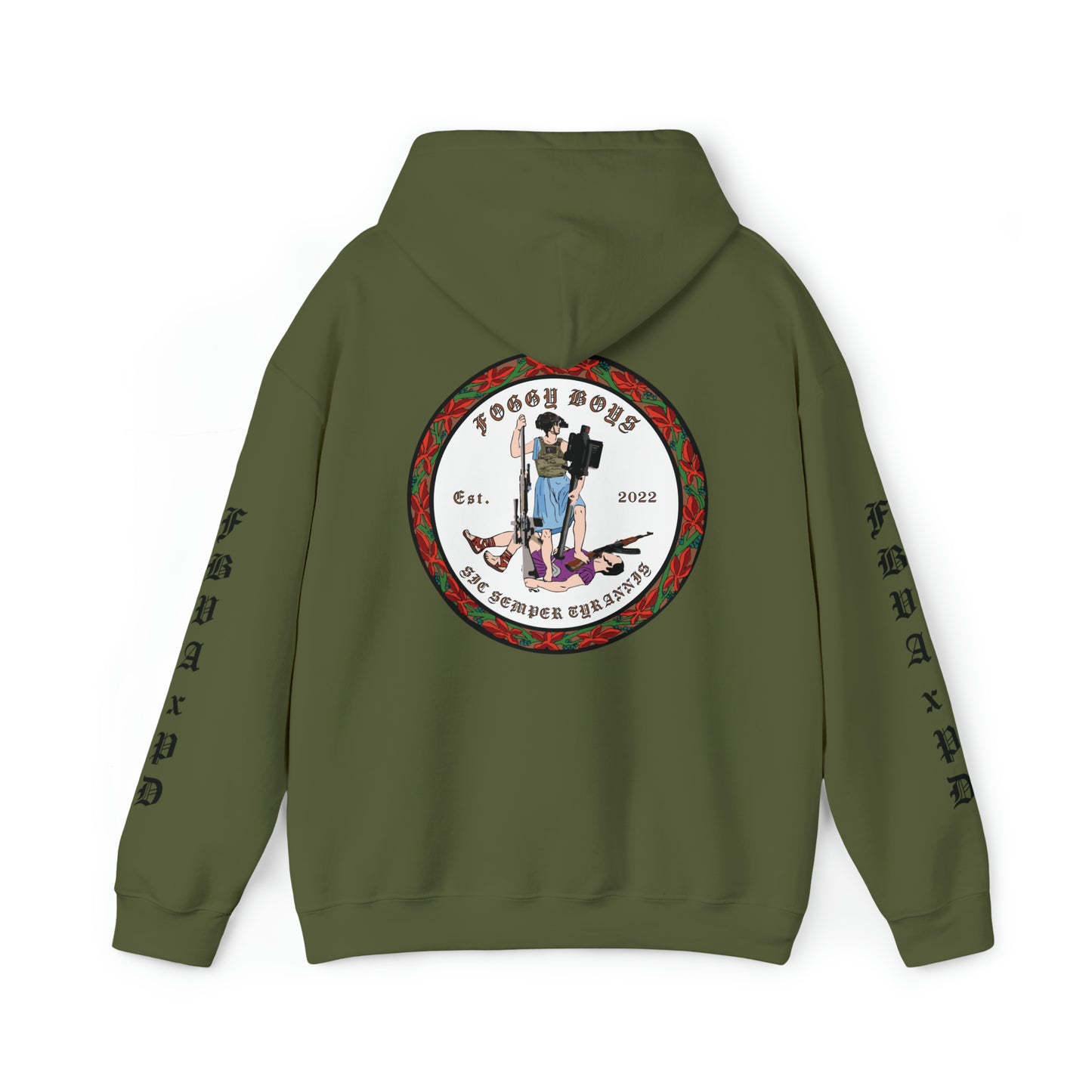 Foggy Seal Hooded Sweatshirt