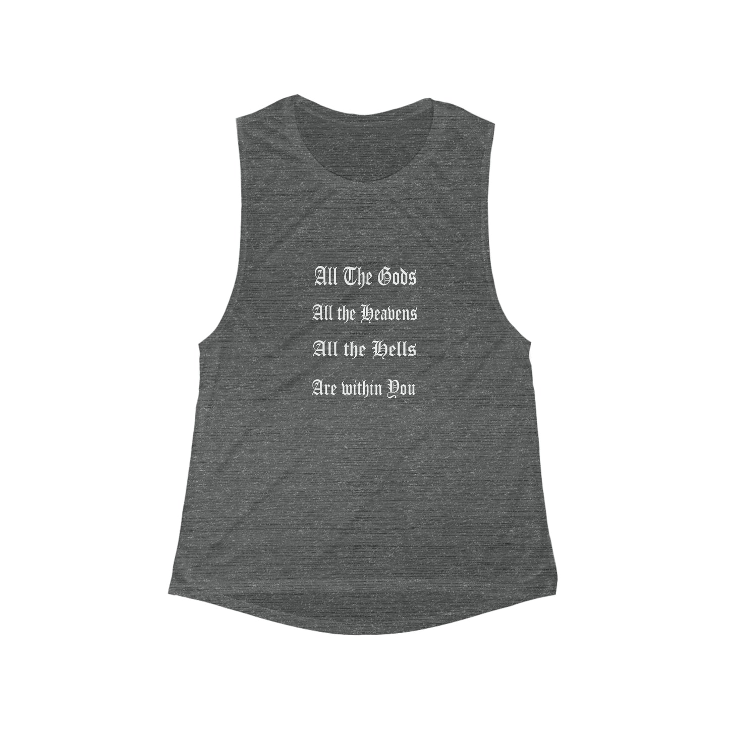 All the Gods Women's Flowy Scoop Muscle Tank