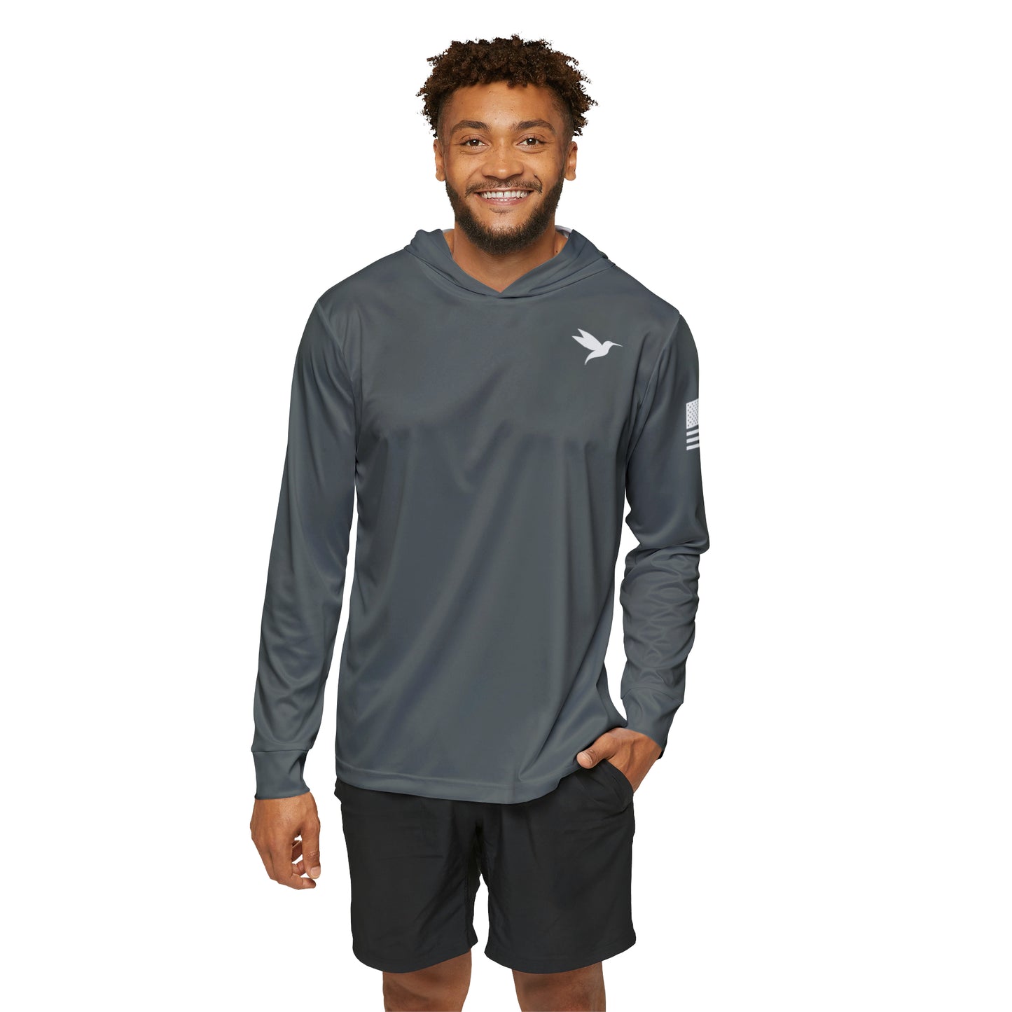 All the Gods quote Men's Sports Warmup Hoodie (AOP)