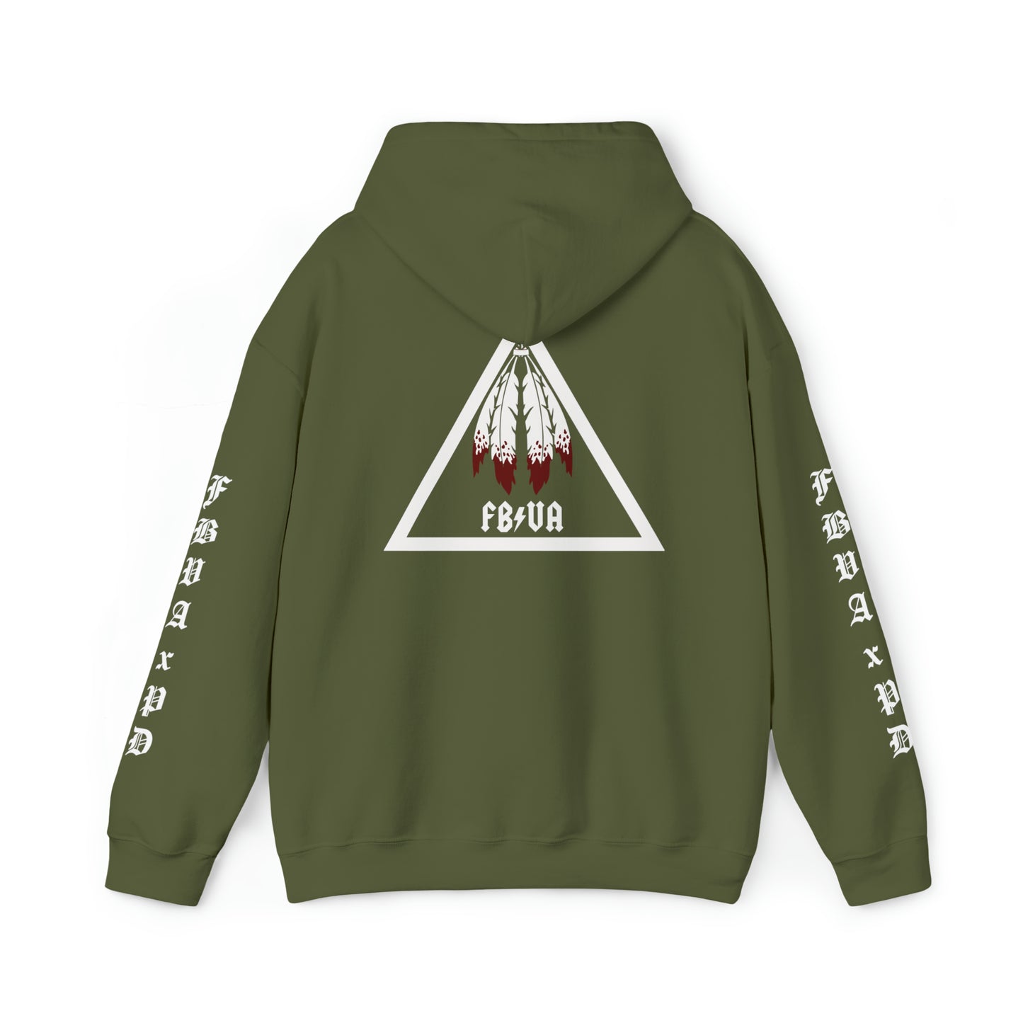 Foggy Feathers Hooded Sweatshirt