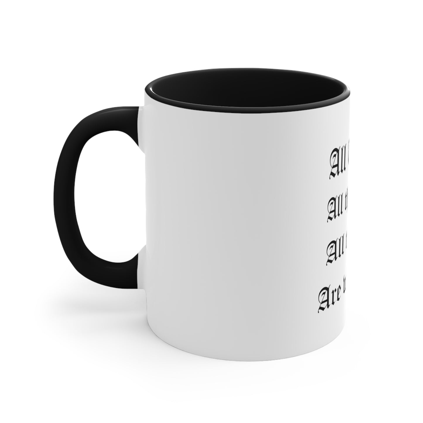 All the Gods Accent Coffee Mug, 11oz